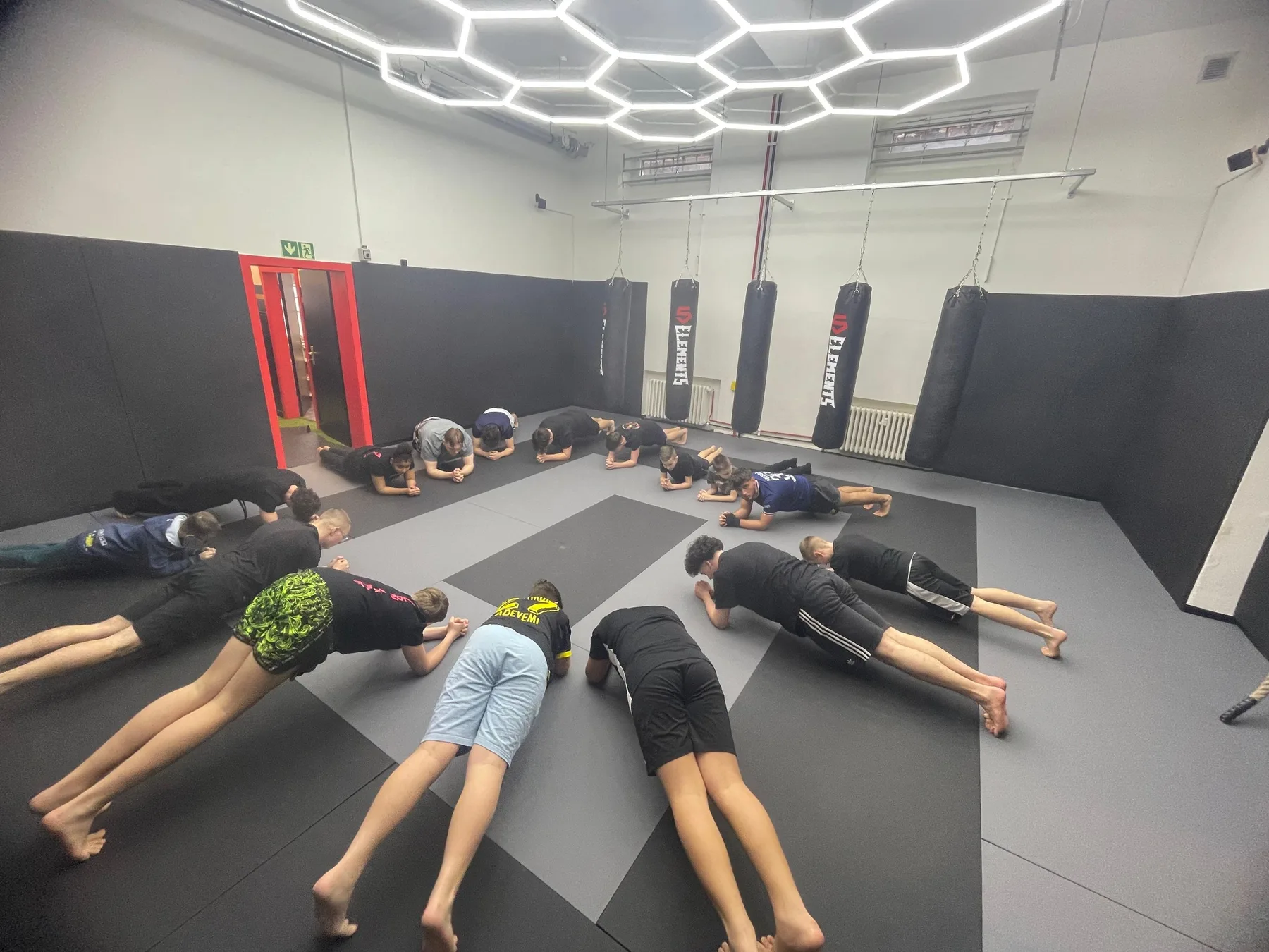 Training in der Halle des Molon Labe MMA Club