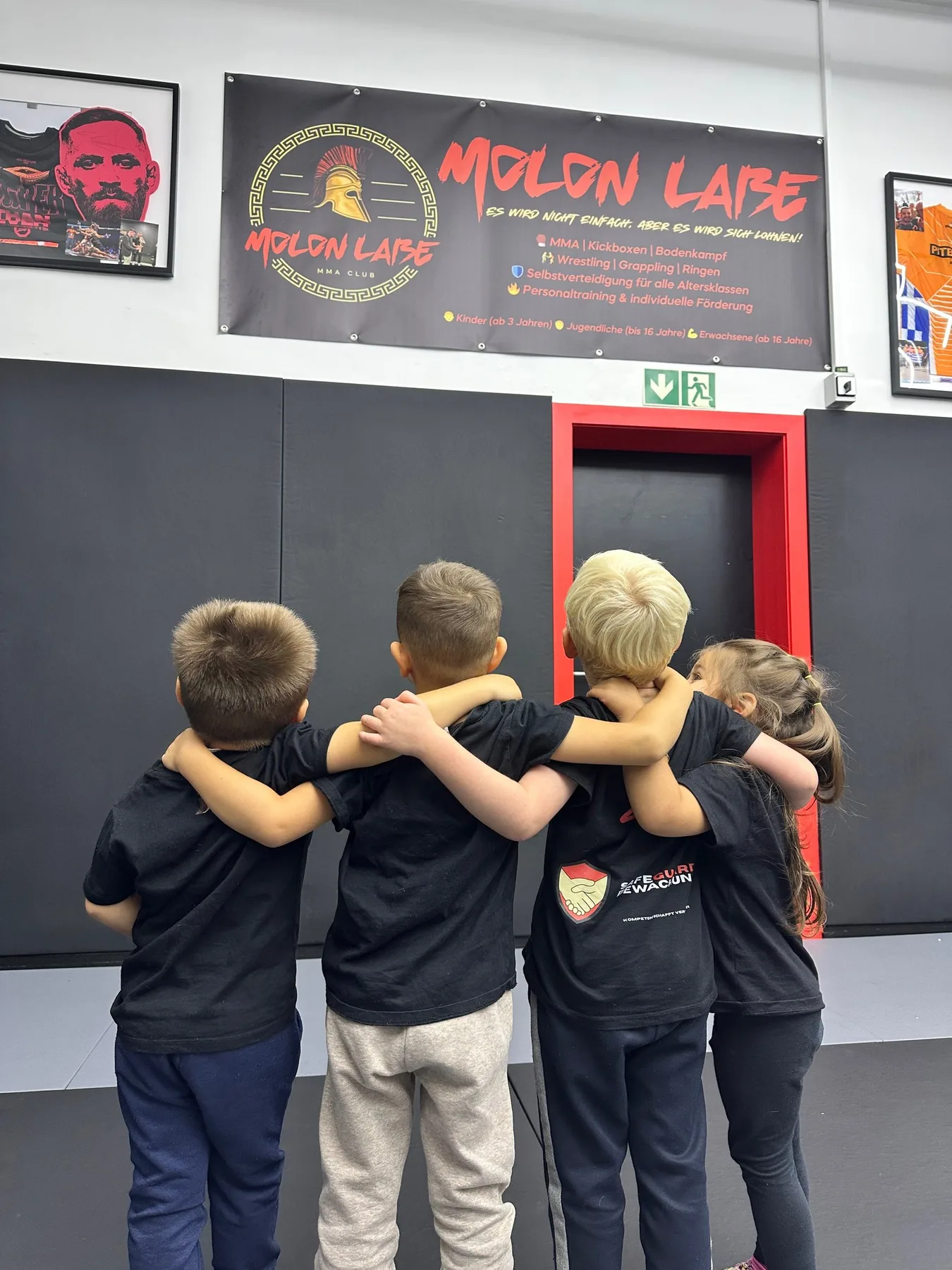 Kindertraining im Molon Labe MMA Club